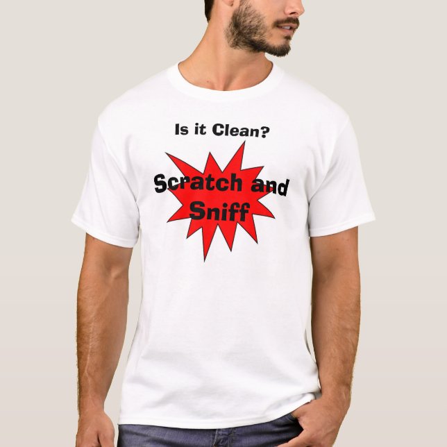 Camiseta Scratch e Sniff (Frente)