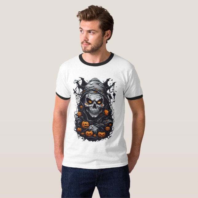 Camiseta Scray Halloween (Frente Completa)