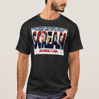 Camiseta Scream Horror Movie Original Classic T-Shirt