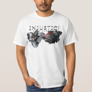 Camiseta Screenshot: Cyborg contra Batman