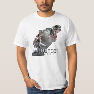 Camiseta Screenshot: Cyborg contra Nightwing