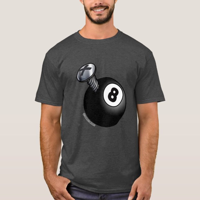 Camiseta Screwball 8 Ball Screwball Graphics (Frente)