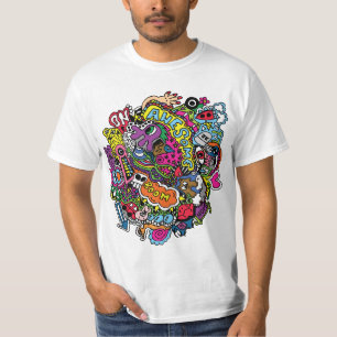 Camiseta Scribble de minha mente