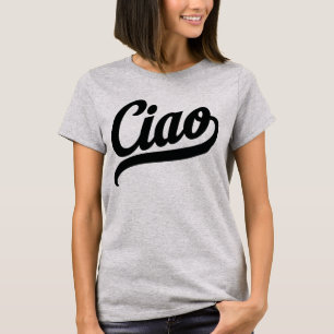 Camiseta Script Ciao (Preto)
