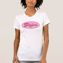 Script Dope (Girly on White)