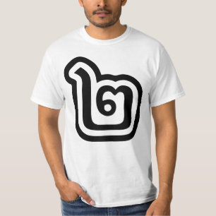 Camiseta Script Tailandês Número 2 / Dois / ๒ (Canção)