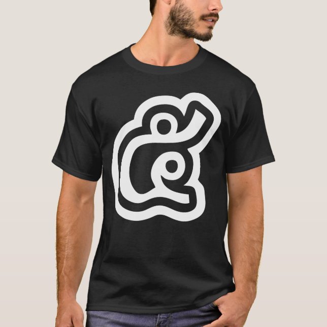 Camiseta Script Tailandês Número 5 / Cinco / ๕ (Haa/Ha) (Frente)