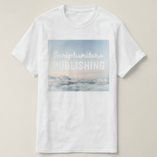 Camiseta Scriptwriters que publicam o t-shirt branco da