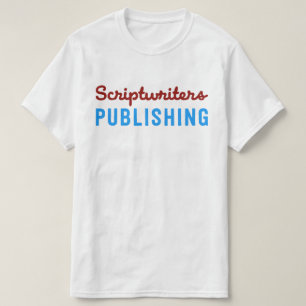 Camiseta Scriptwriters que publicam o Taffy T do