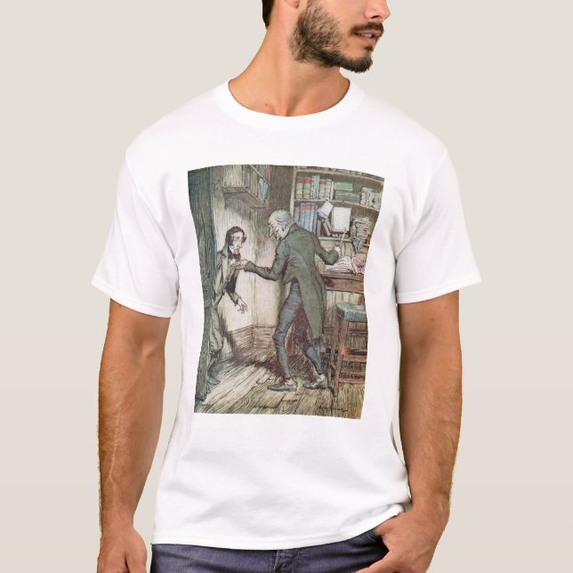 Camiseta Scrooge e Bob Cratchit (Frente)