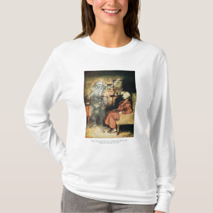 Camiseta Scrooge e o fantasma de Marley