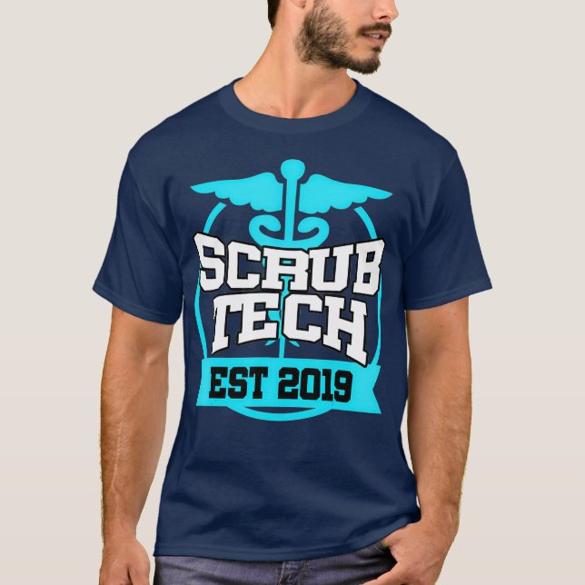 Camiseta Scrub Tech 2019 Graduation Gift Surgical (Frente)