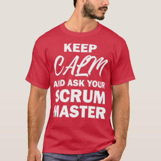 Camiseta Scrum Master Software Development Team Funny