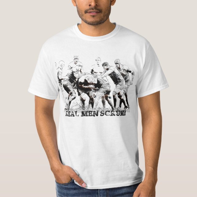 CAMISETA SCRUM REAL DOS HOMENS! (Frente)