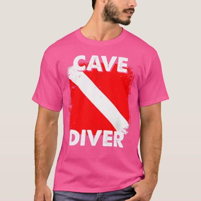 Camiseta Scuba Cave Diver Instrutores Divemasters (Frente)