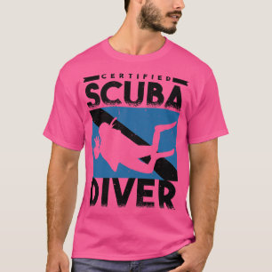 Camiseta Scuba Diver Certificado Scuba Diver 1