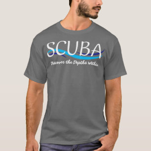 Camiseta Scuba Diver Descubra as profundezas do amante do D