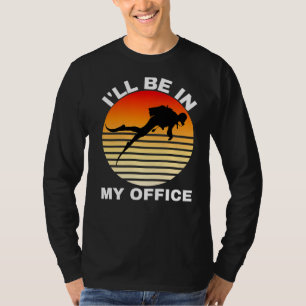 Camiseta Scuba Diver Este É O Meu Escritório