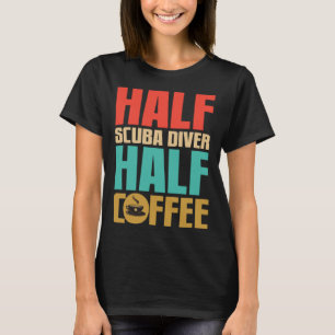Camiseta Scuba Diver Para Café