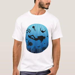 Camiseta Scuba Diver Sealife Underwater
