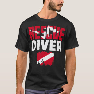 Camiseta Scuba Divers Certified Rescugate Diver