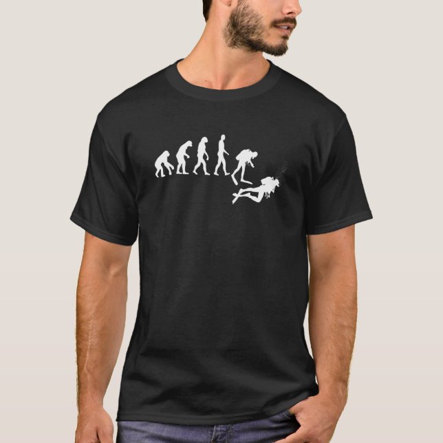 Camiseta Scuba Divers - Design para o Entusiasta Scuba (Frente)