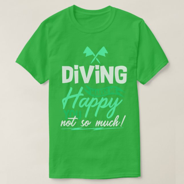 Camiseta Scuba Diving 2 (Frente do Design)