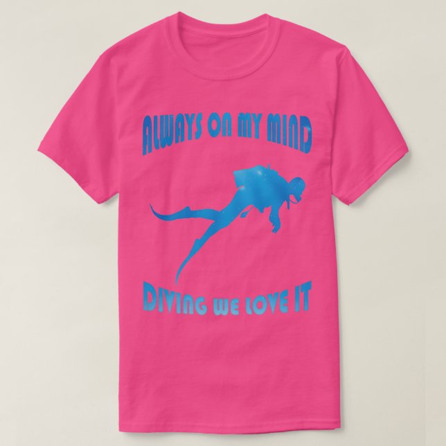 Camiseta Scuba Diving 60 3 (Frente do Design)