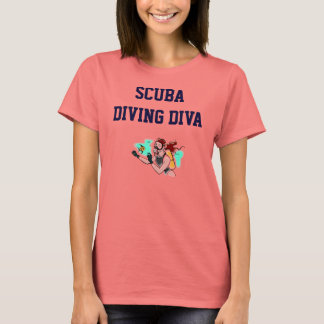 CAMISETA SCUBA DIVING DIVA