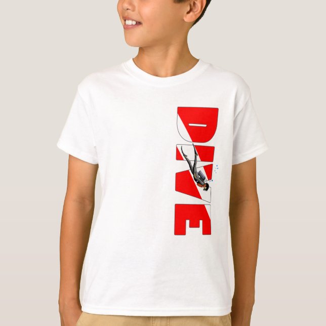 Camiseta Scuba Diving DIVE (Frente)