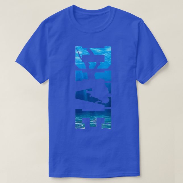 Camiseta Scuba Diving DIVE Scuba Diver Gift 1 (Frente do Design)