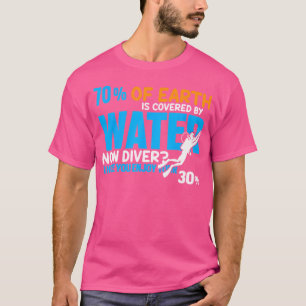 Camiseta Scuba Diving Lover Para Mergulho Funcional De Merg