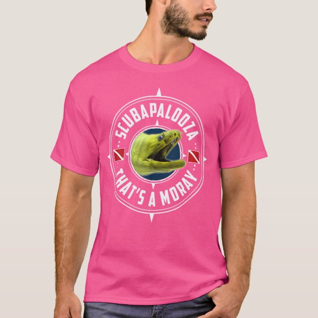 Camiseta Scuba Diving Moray Eel (Frente)