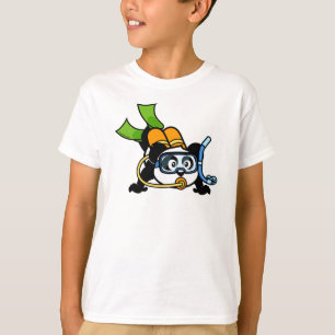 Camiseta Scuba Diving Panda