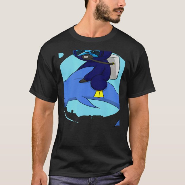 Camiseta Scuba Diving Snorkeling Sloth Lazy Tired Dive Slee (Frente)