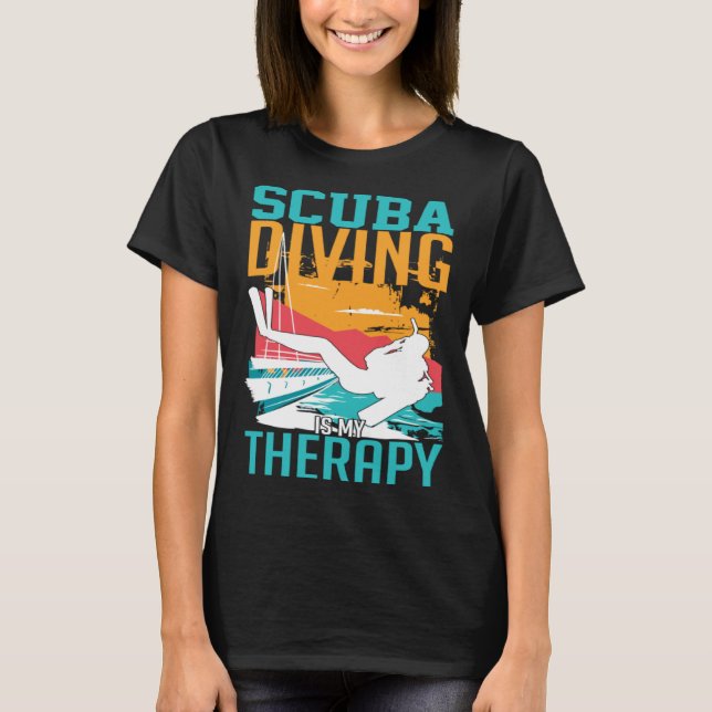 Camiseta Scuba Diving Snorkeling Underwater Diving  1 (Frente)