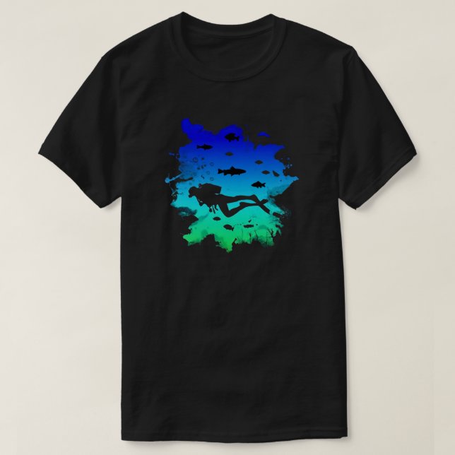 Camiseta Scuba Diving T-Shirt (Frente do Design)