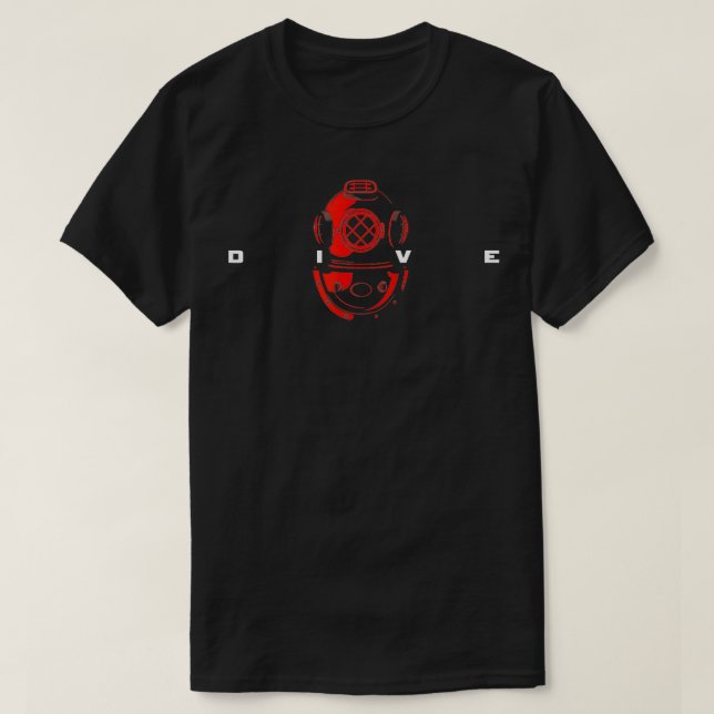 Camiseta Scuba Diving TShirt 1 (Frente do Design)