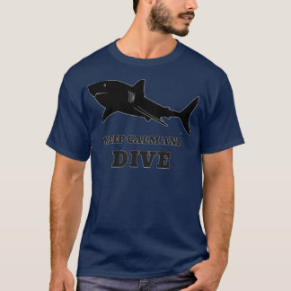 Camiseta Scuba Diving With Sharks Keep Calm And Dive