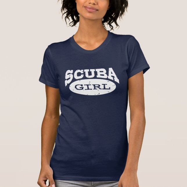 Camiseta Scuba Girl (Frente)