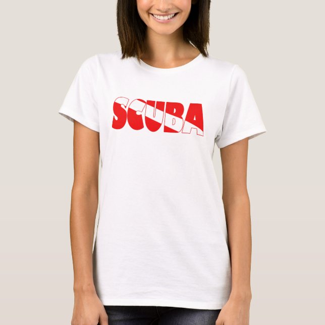 Camiseta Scuba (Inglês) (Frente)