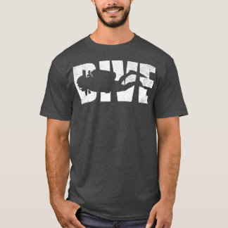 Camiseta Scuba Merge Oceano de Vida Lover Scuba Diver