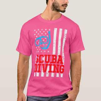 Camiseta Scuba Merging Funny Diver