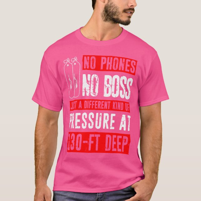 Camiseta Scuba Merging Funny Diver For Love Merging (Frente)
