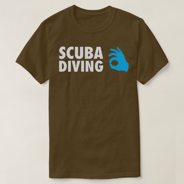 Camiseta Scuba Merging Ok Sinal (Frente do Design)