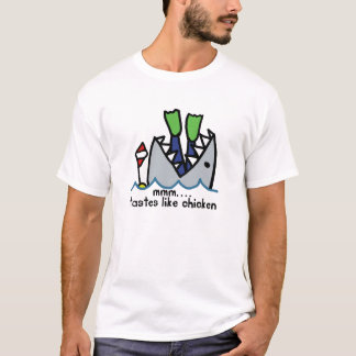 Camiseta Scuba Testa O Tubarão-Galinha