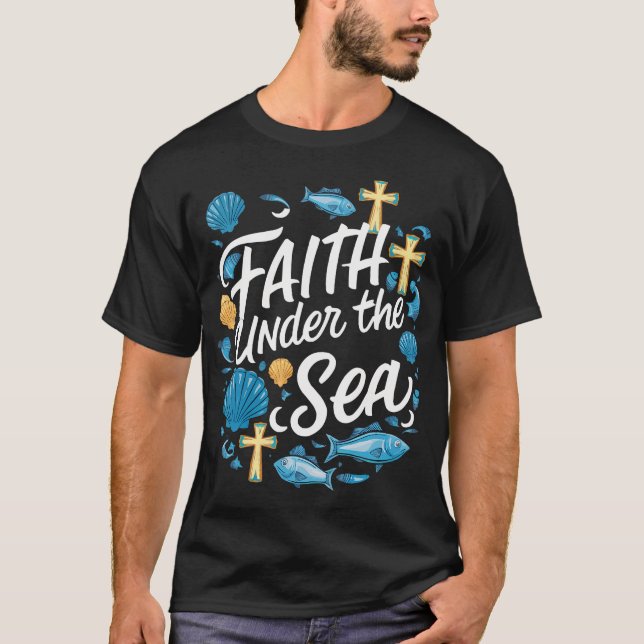 Camiseta Scuba Vbs Squad Vacation Bible School Christian Te (Frente)