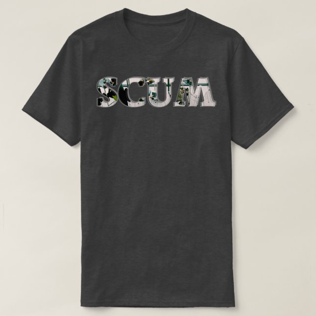 CAMISETA SCUM (Frente do Design)