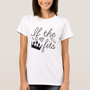 Camiseta Se A Coroa Ajustado