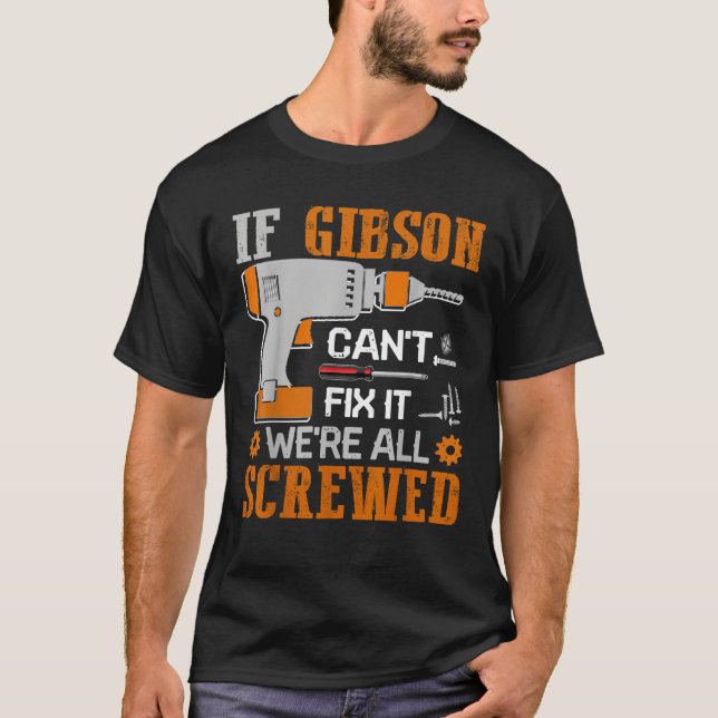 Camiseta Se a GIBSON não conseguir consertá-la, estamos tod (Frente)